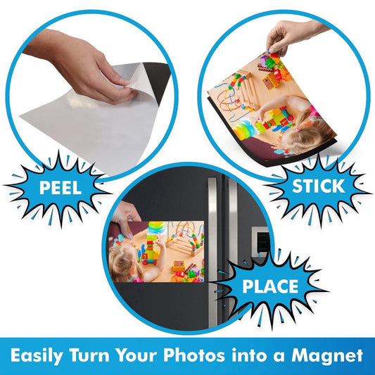 LifeKrafts Magnetic Adhesive Sheets (36*20 cm)